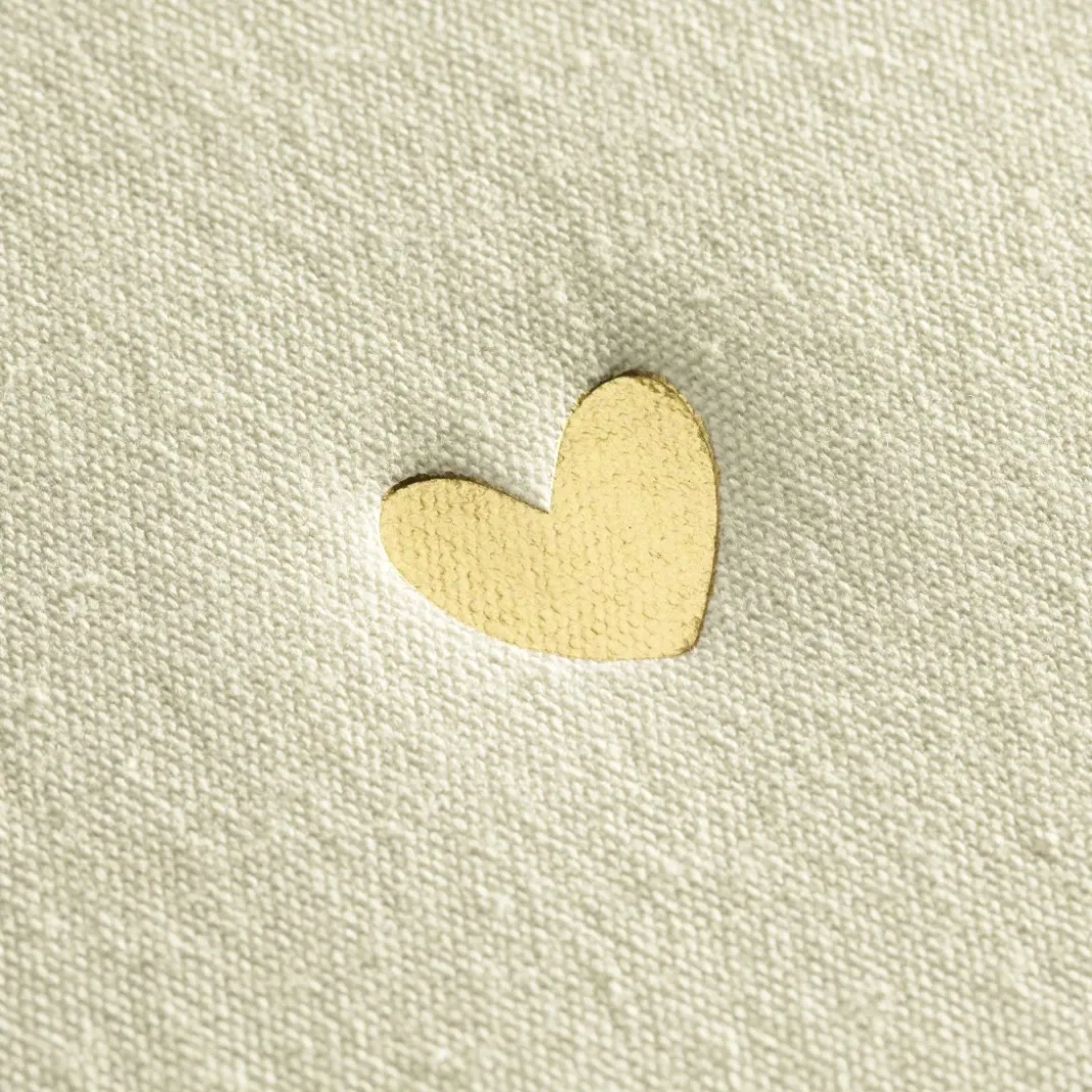 Buch-Album "Heart", 25x25 cm, 50 weiße Seiten