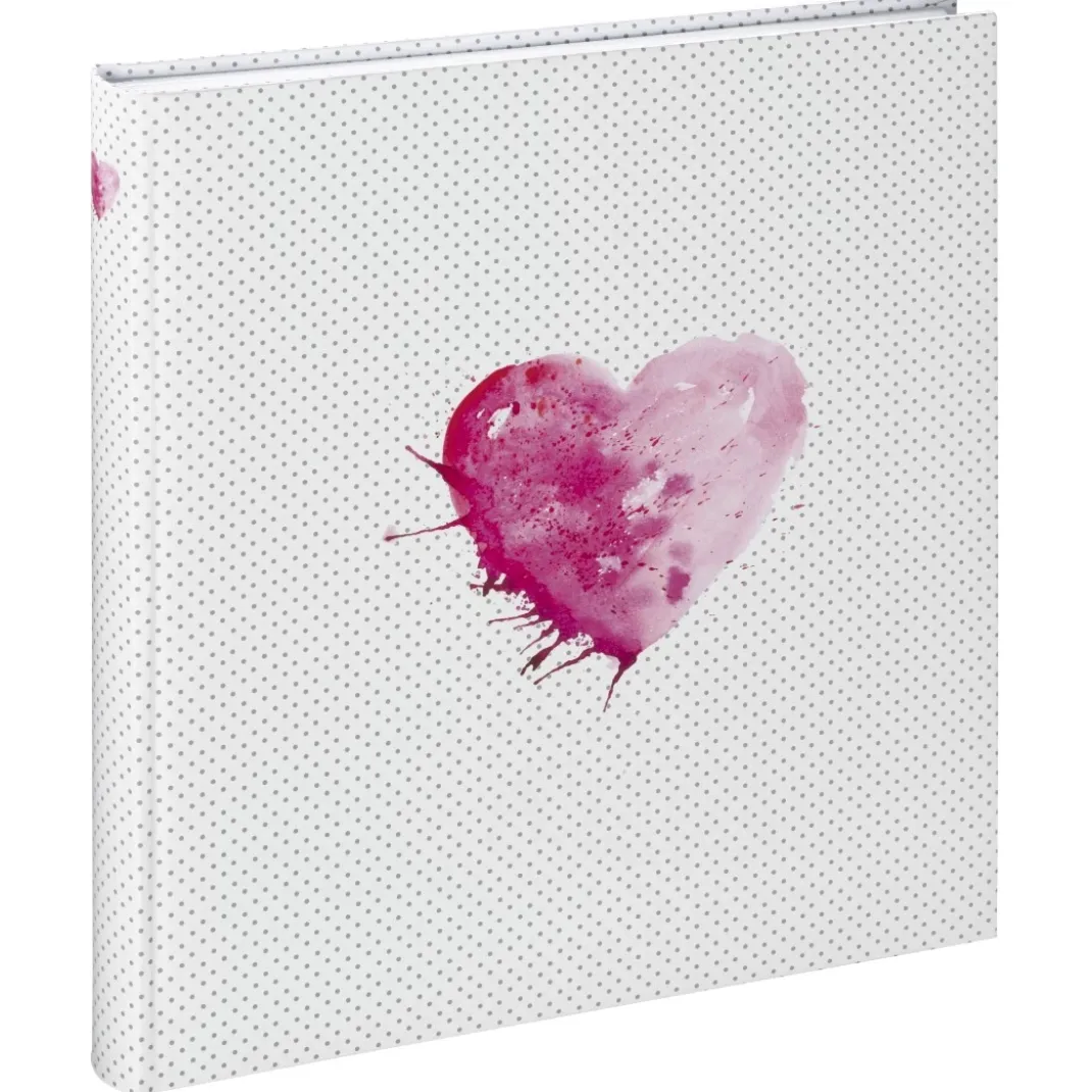Buch-Album "Lazise", 29x32 cm, 50 weiße Seiten, Pink