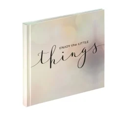 Buch-Album "Letterings", 18x18 cm, 30 weiße Seiten, Enjoy