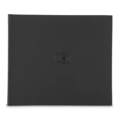 Buch-Album "Signs", 28x24 cm, 50 weiße Seiten, Schwarz