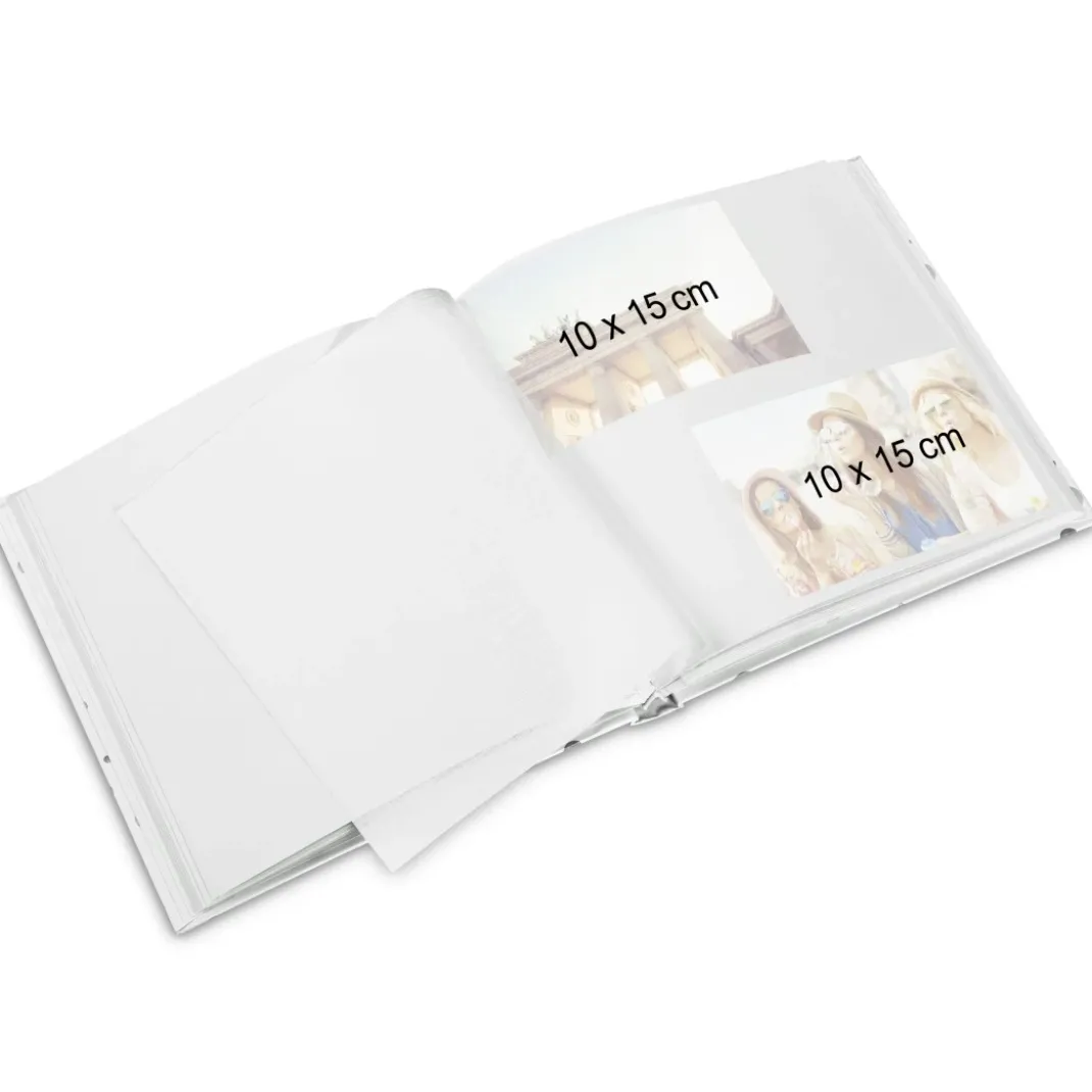 Buch-Album "To The Moon", 25x25 cm, 50 weiße Seiten