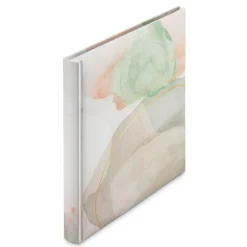 Buch-Album "Watercolor", 25x25 cm, 50 weiße Seiten, Grün
