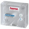 CD-Doppel-Leerhülle Standard, 5er-Pack, Transparent