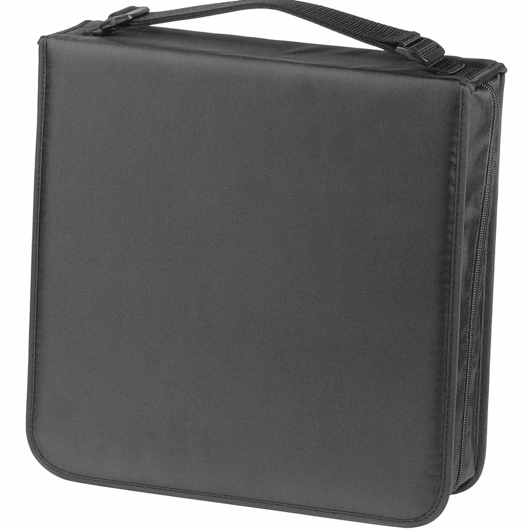 CD-/DVD-/Blu-ray-Tasche 208, Schwarz