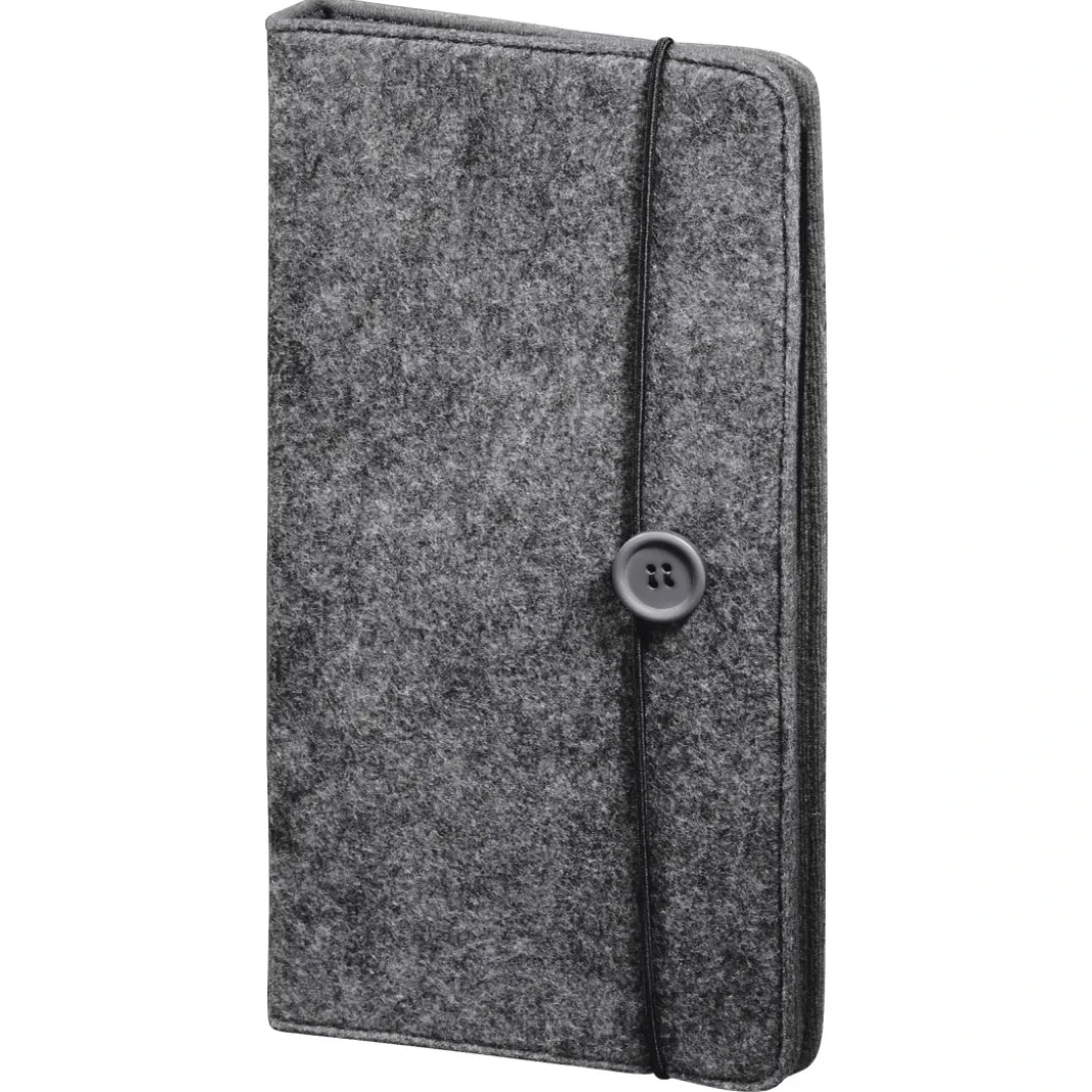 CD-/DVD-/Blu-ray-Tasche "Felt" 48, Grau