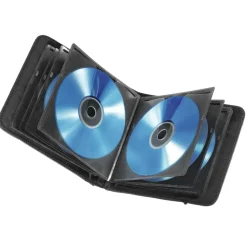 CD-/DVD-/Blu-ray-Tasche "Ready for Business" 24, Schwarz