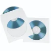 CD-/DVD-Papier-Schutzhüllen, Weiß, 25er-Pack