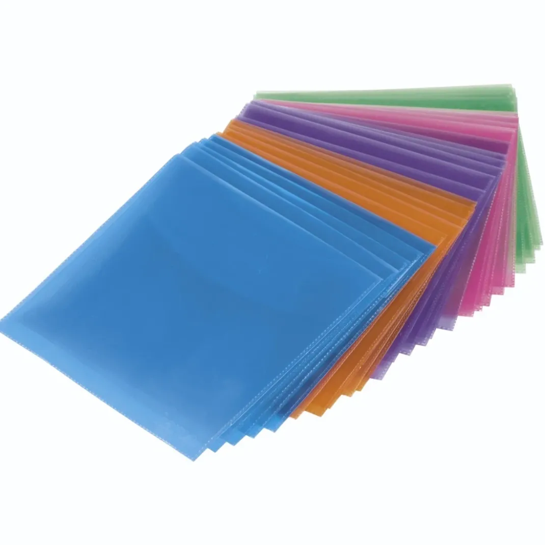 CD-/DVD-Schutzhüllen 50, Farbig