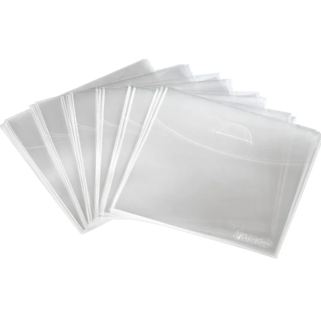 CD-/DVD-Schutzhüllen 100, Transparent