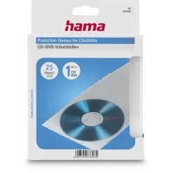 CD-/DVD-Schutzhüllen 25, Transparent