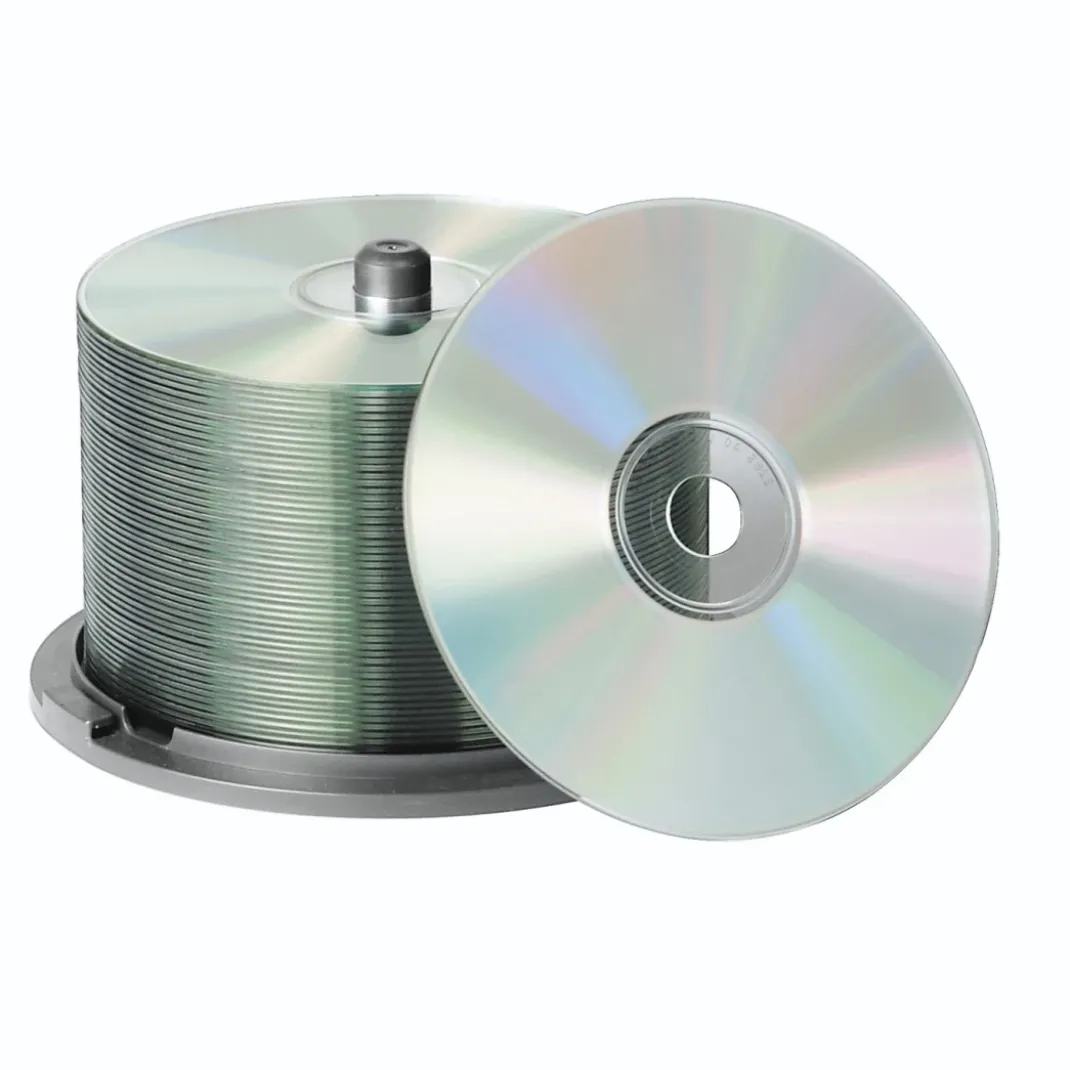 CD-Leerhülle Slim, 50er-Pack, Transparent/Schwarz