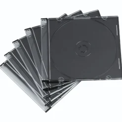 CD-Slim-Box, 20er-Pack, Schwarz, Vorratspack