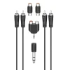 Cinch-Anschluss-Set, 2,5 m