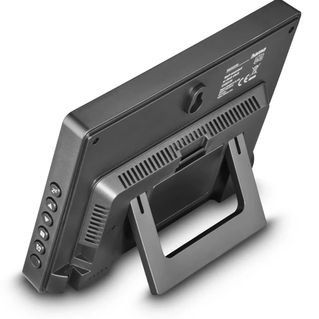 Digitale Wanduhr "Ko Tao", Schwarz