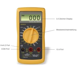 Digitalmultimeter, CAT III, 300V
