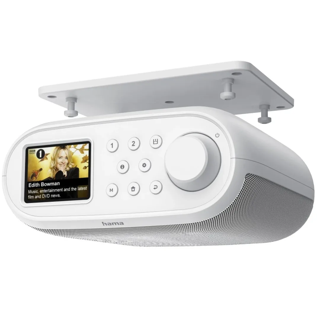 Digitalradio "DIR400", DAB+/Internetradio/Bluetooth® RX/App, Wecker, Weiß