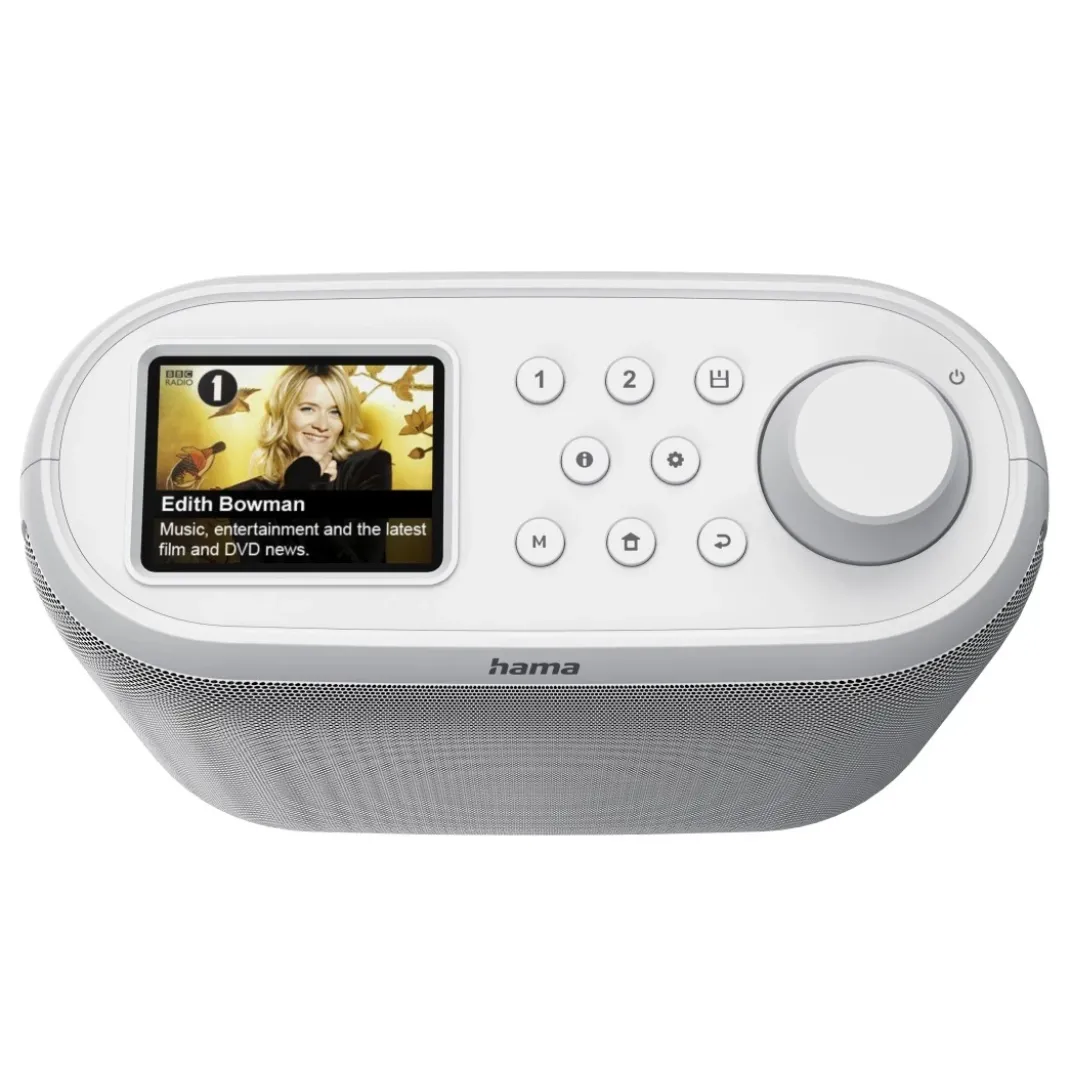 Digitalradio "DIR400", DAB+/Internetradio/Bluetooth® RX/App, Wecker, Weiß