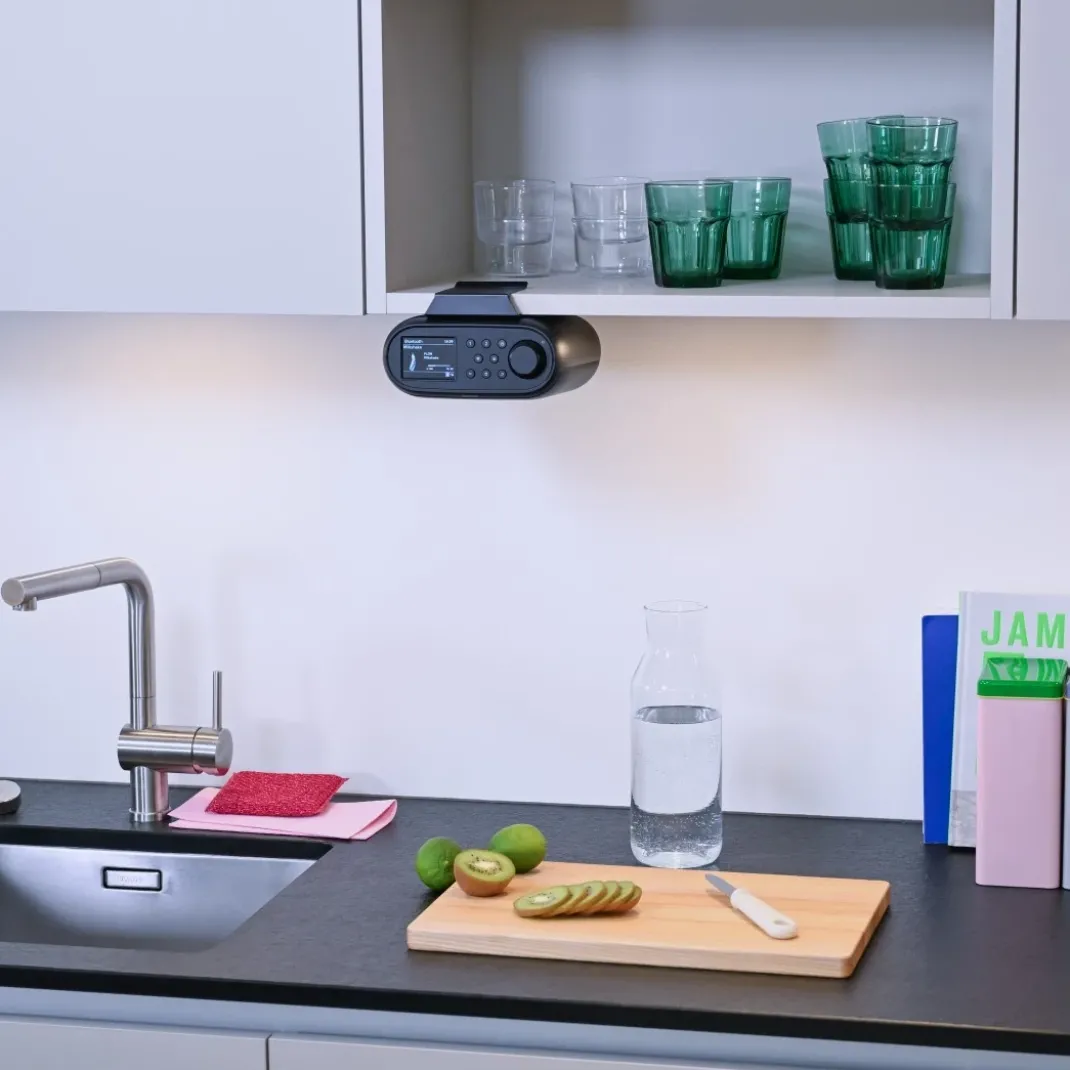 Digitalradio "DIR400", DAB+/Internetradio/ Bluetooth® RX/App, Schwarz