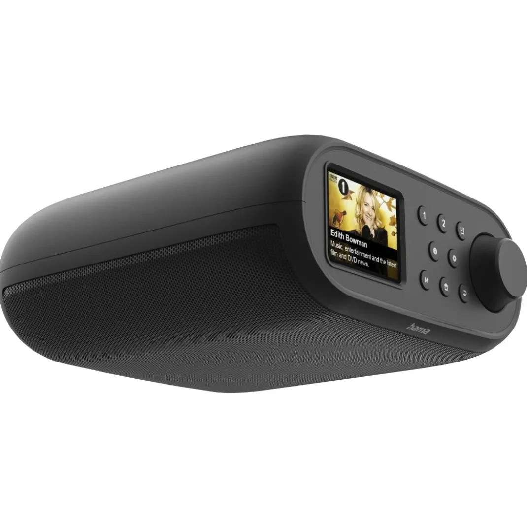 Digitalradio "DIR400", DAB+/Internetradio/ Bluetooth® RX/App, Schwarz