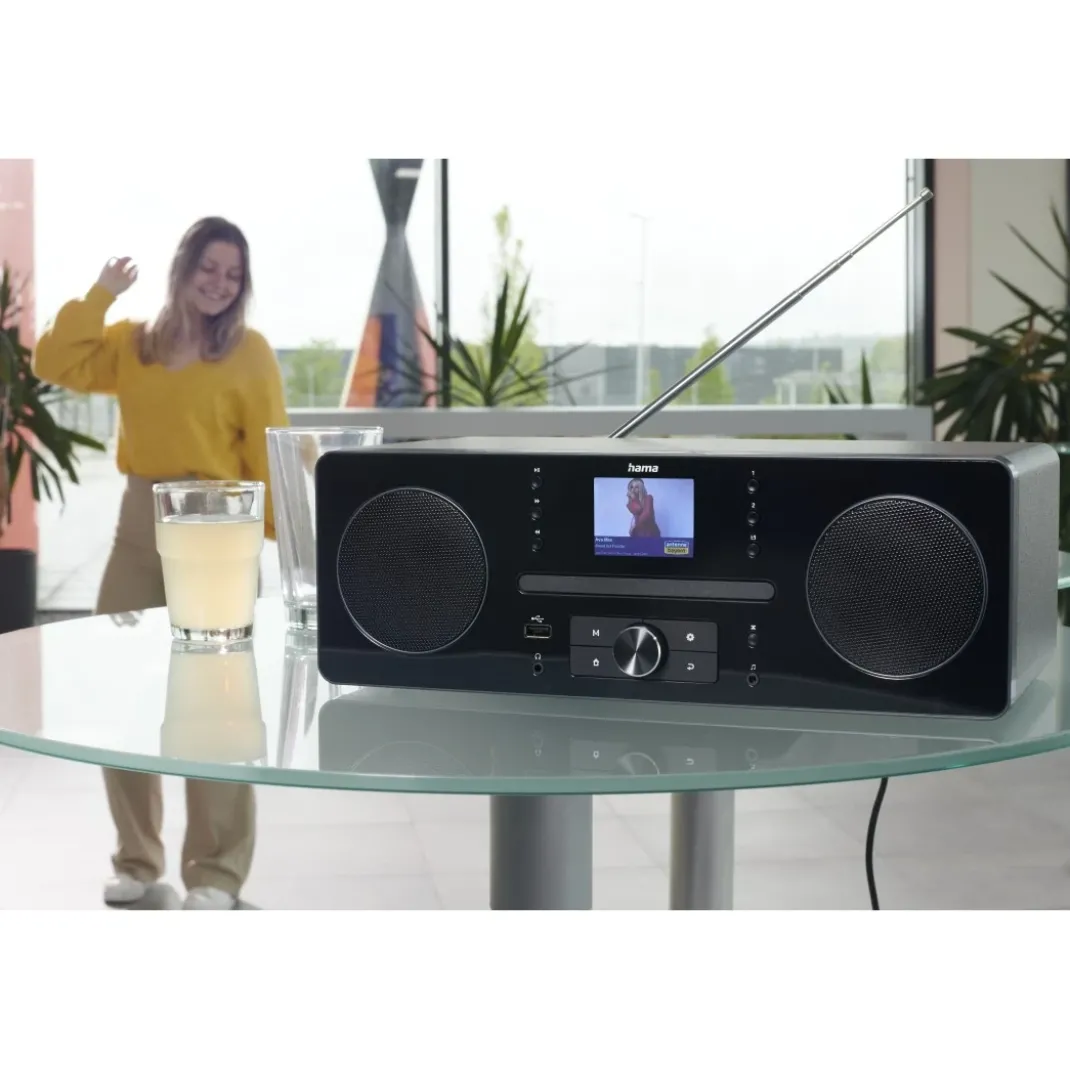 Digitalradio "DIR1570CBT", DAB+/Internetradio/ CD/Bluetooth® RX/App