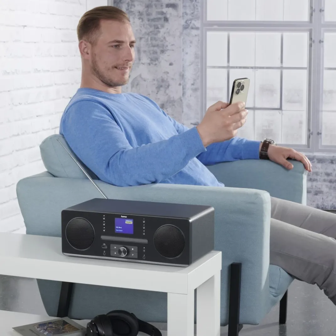 Digitalradio "DIR1570CBT", DAB+/Internetradio/ CD/Bluetooth® RX/App