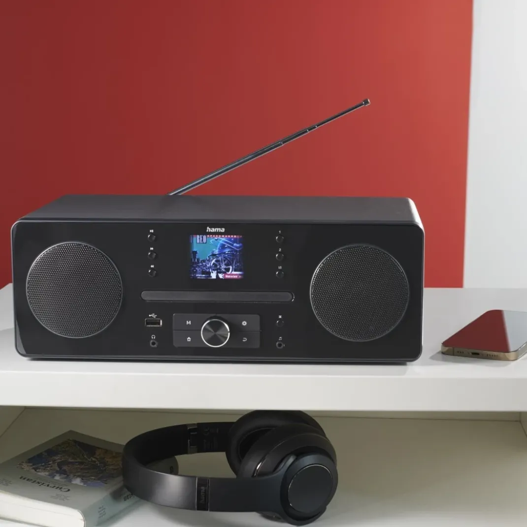 Digitalradio "DIR1570CBT", DAB+/Internetradio/ CD/Bluetooth® RX/App