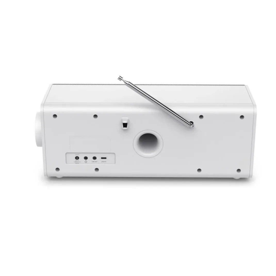 Digitalradio "DR2002", FM/DAB/DAB+/Bluetooth® RX, Radiowecker, Stereo, Weiß