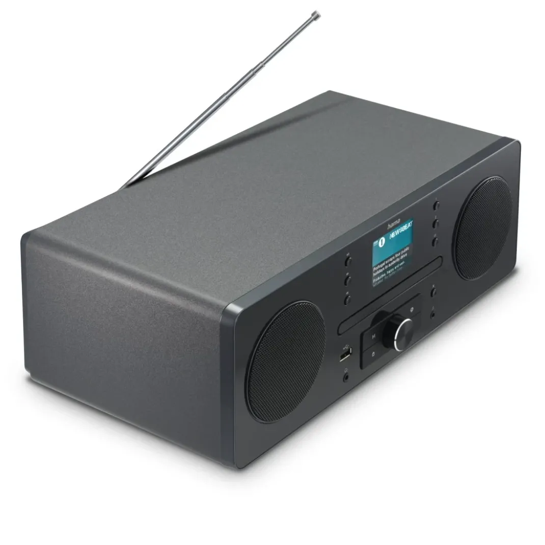 Digitalradio "DR1560CBT", DAB+/FM/CD/Bluetooth® RX, Schwarz