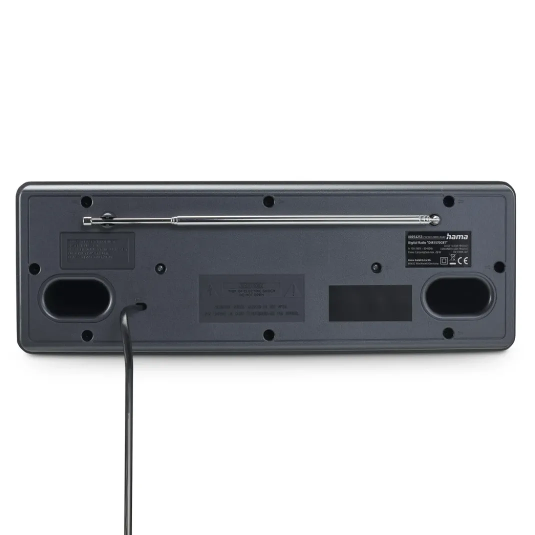 Digitalradio "DR1560CBT", DAB+/FM/CD/Bluetooth® RX, Schwarz
