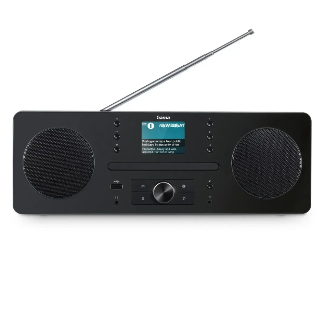 Digitalradio "DR1560CBT", DAB+/FM/CD/Bluetooth® RX, Schwarz