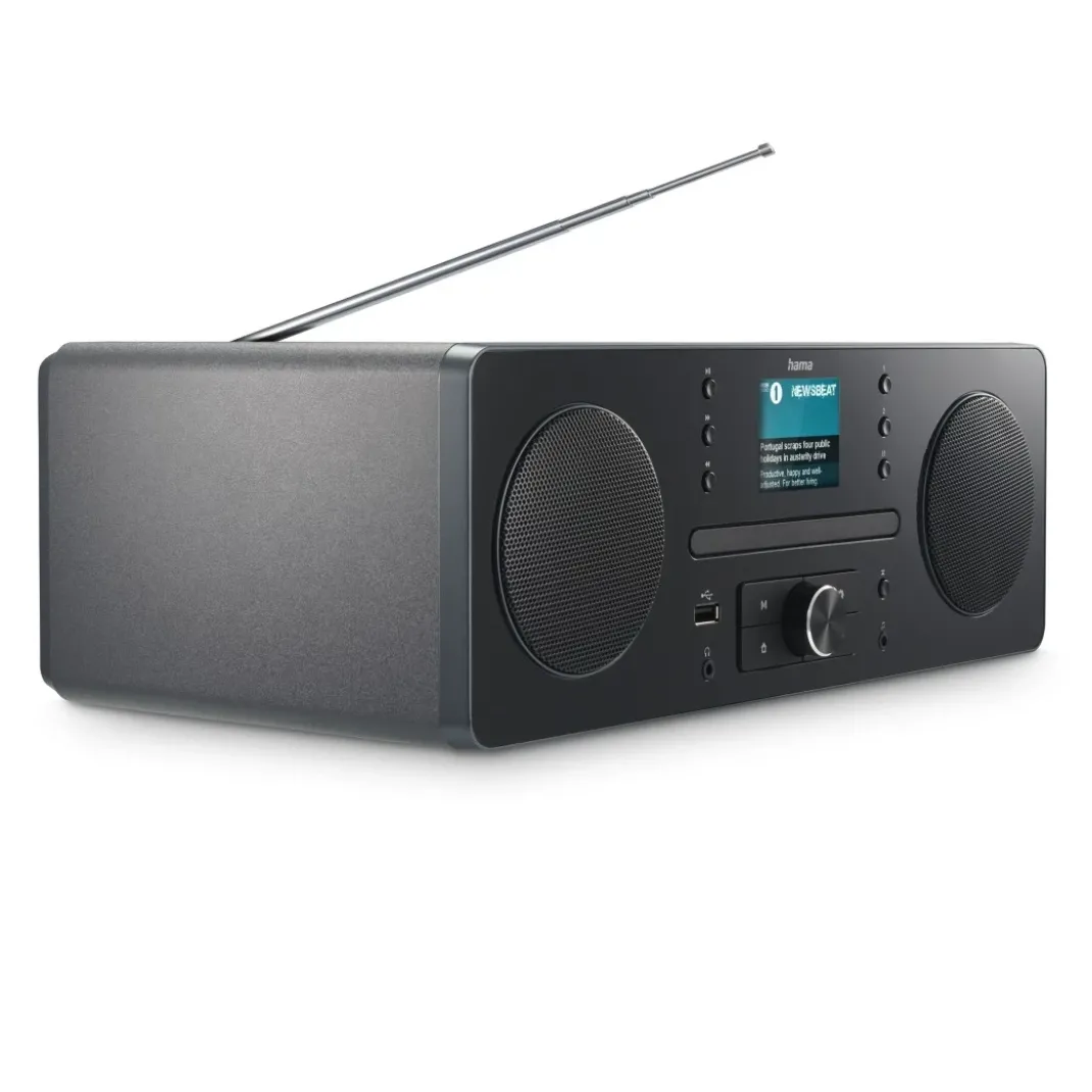 Digitalradio "DR1560CBT", DAB+/FM/CD/Bluetooth® RX, Schwarz