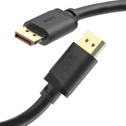 DisplayPort-Kabel, DP 2.1, Ultra-HD 16K, 80 Gbit/s, 2 m