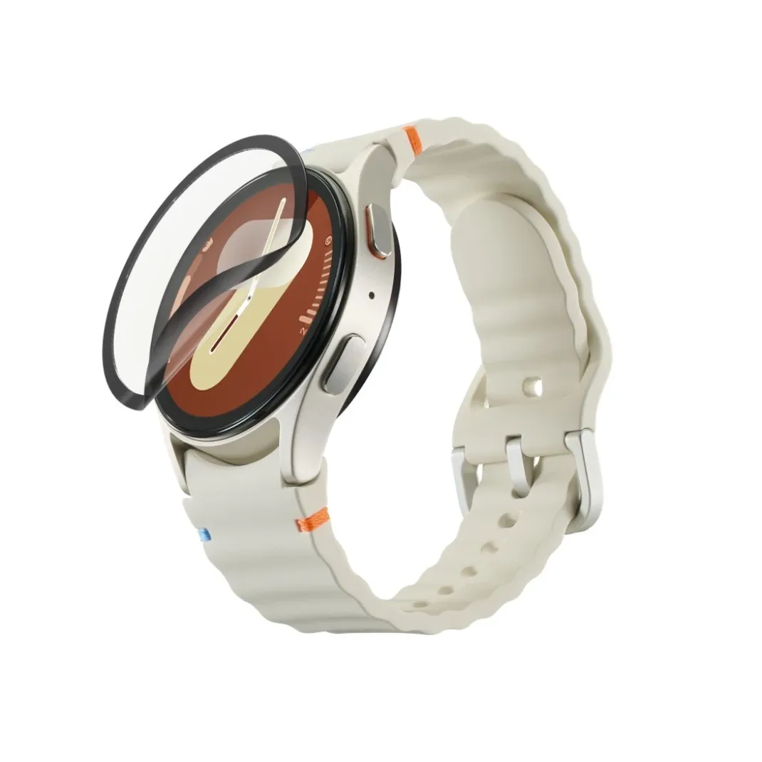 Displayschutz "Super Hybrid" für Galaxy Watch8 Classic, 46 mm, Montagehilfe