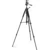 Dreibeinstativ "Action Smart 165 3D" mit 3-Wege-Kopf u. Smartphonehalterung