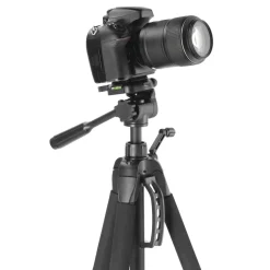 Dreibeinstativ "Action Smart 165 3D" mit 3-Wege-Kopf u. Smartphonehalterung