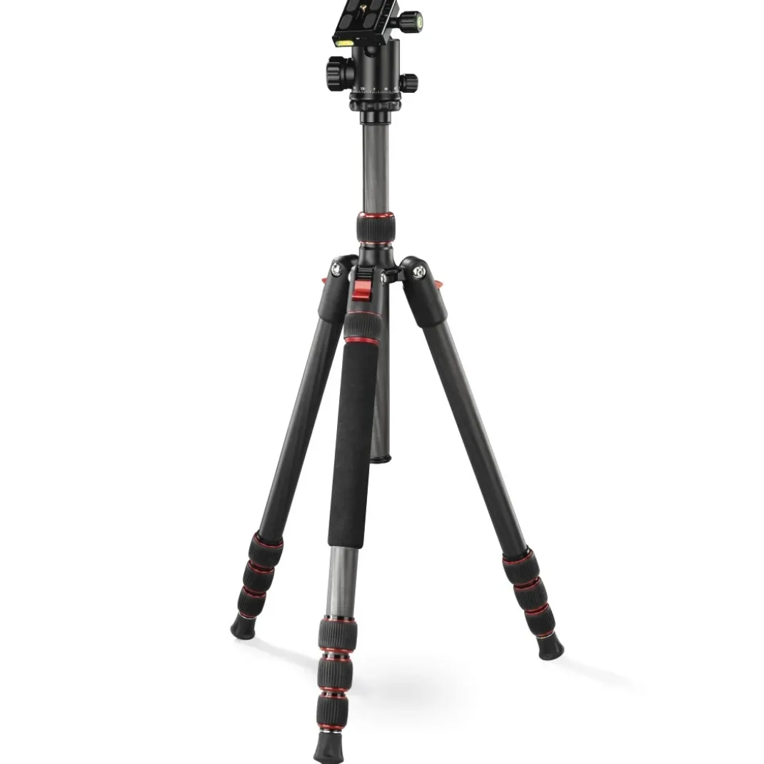 Dreibeinstativ "Ramble II Duo Carbon" Reisestativ f. Kamera u. Handy, 160cm