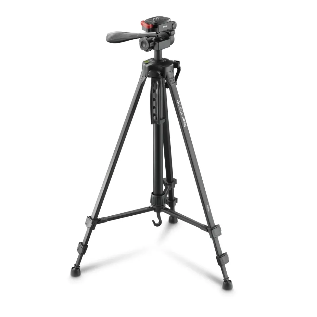 Dreibeinstativ "Star 153 3D" für Kamera und Smartphone, mit 3D-Neiger