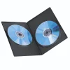 DVD-Doppel-Leerhülle Slim, 10er-Pack, Schwarz