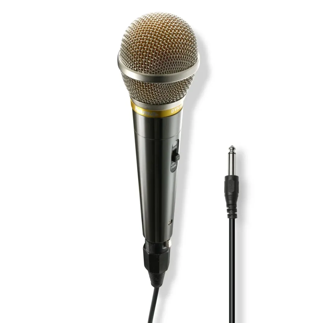 Dynamisches Mikrofon "Vocal Pro", Kabel 6,35 mm, 3 m, Ein/Aus-Schalter