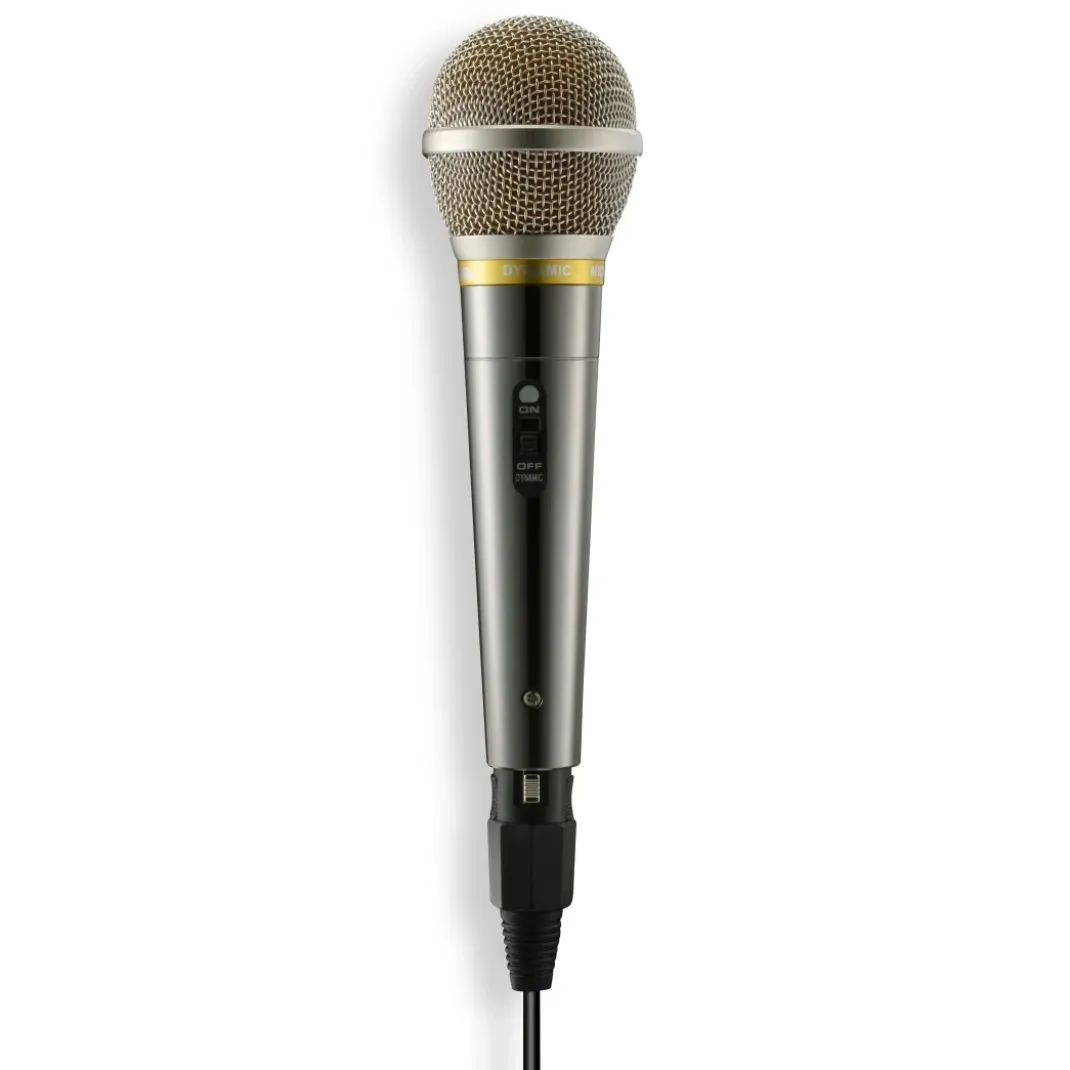 Dynamisches Mikrofon "Vocal Pro", Kabel 6,35 mm, 3 m, Ein/Aus-Schalter