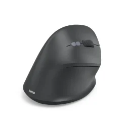 Ergonomische Vertikalmaus "EWM-500R", Funk, optisch, 7 Tasten, Schwarz