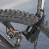 Fahrrad-Bügelschloss, mit Schlüssel und Halterungen, ART 2, Stahl, Schwarz