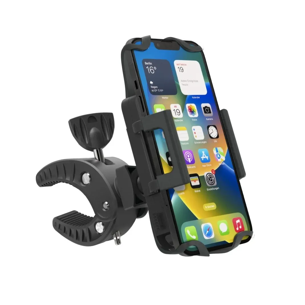 Fahrrad-Handyhalterung "Strong", 360 Grad drehbar, univers. für Smartphones