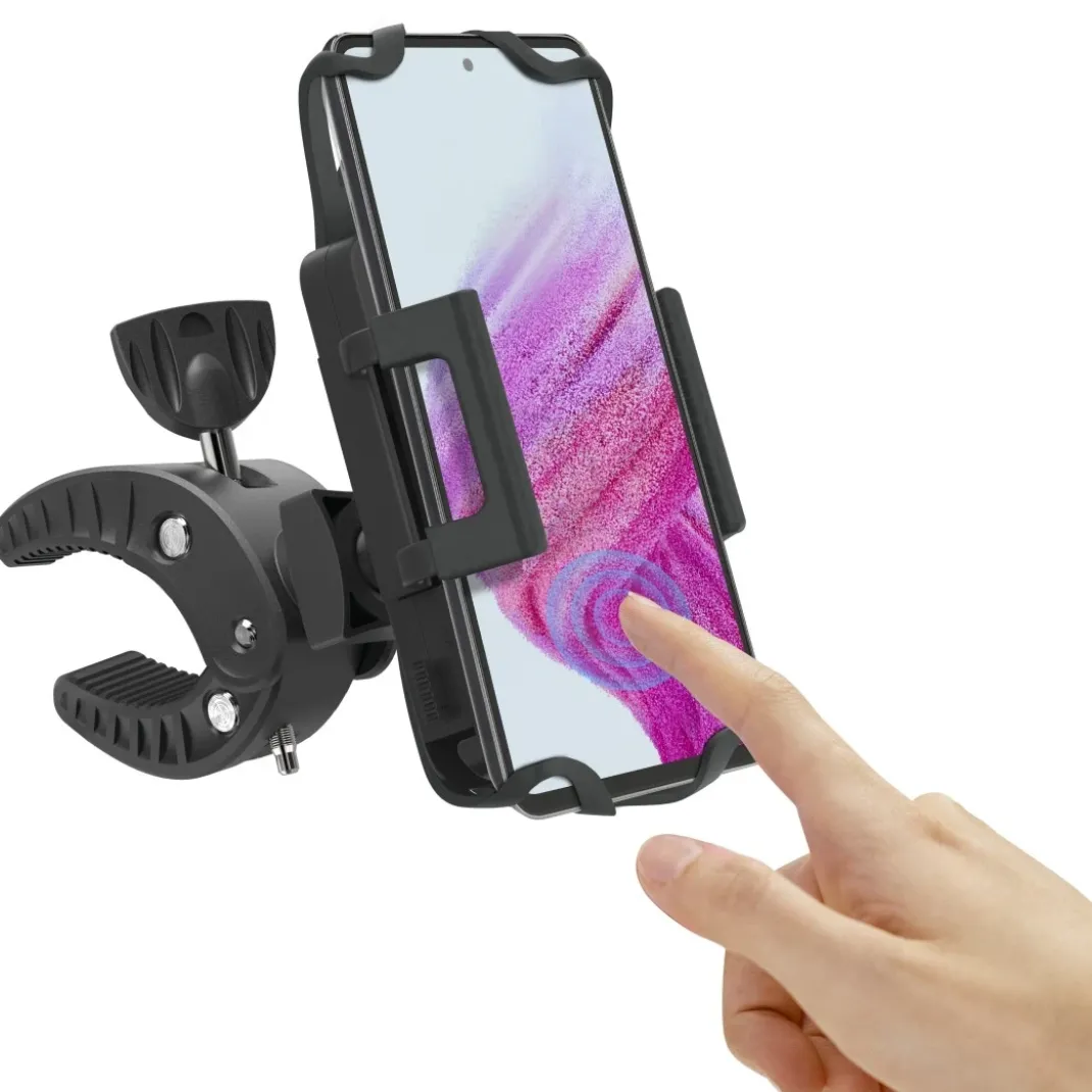 Fahrrad-Handyhalterung "Strong", 360 Grad drehbar, univers. für Smartphones