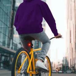 Fahrradlicht-Set, Front- und Rücklicht, LED, Batterien, StVZO-zugelassen