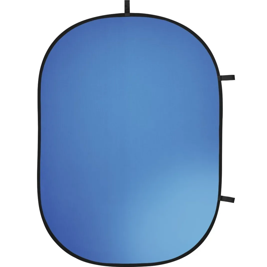 Falthintergrund "2in1", Grün/Blau, 150 x 200 cm