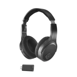 Fernseh-Kopfhörer, Over-Ear, 2,4 GHz-Dongle + Bluetooth®, Lautstärkeregler
