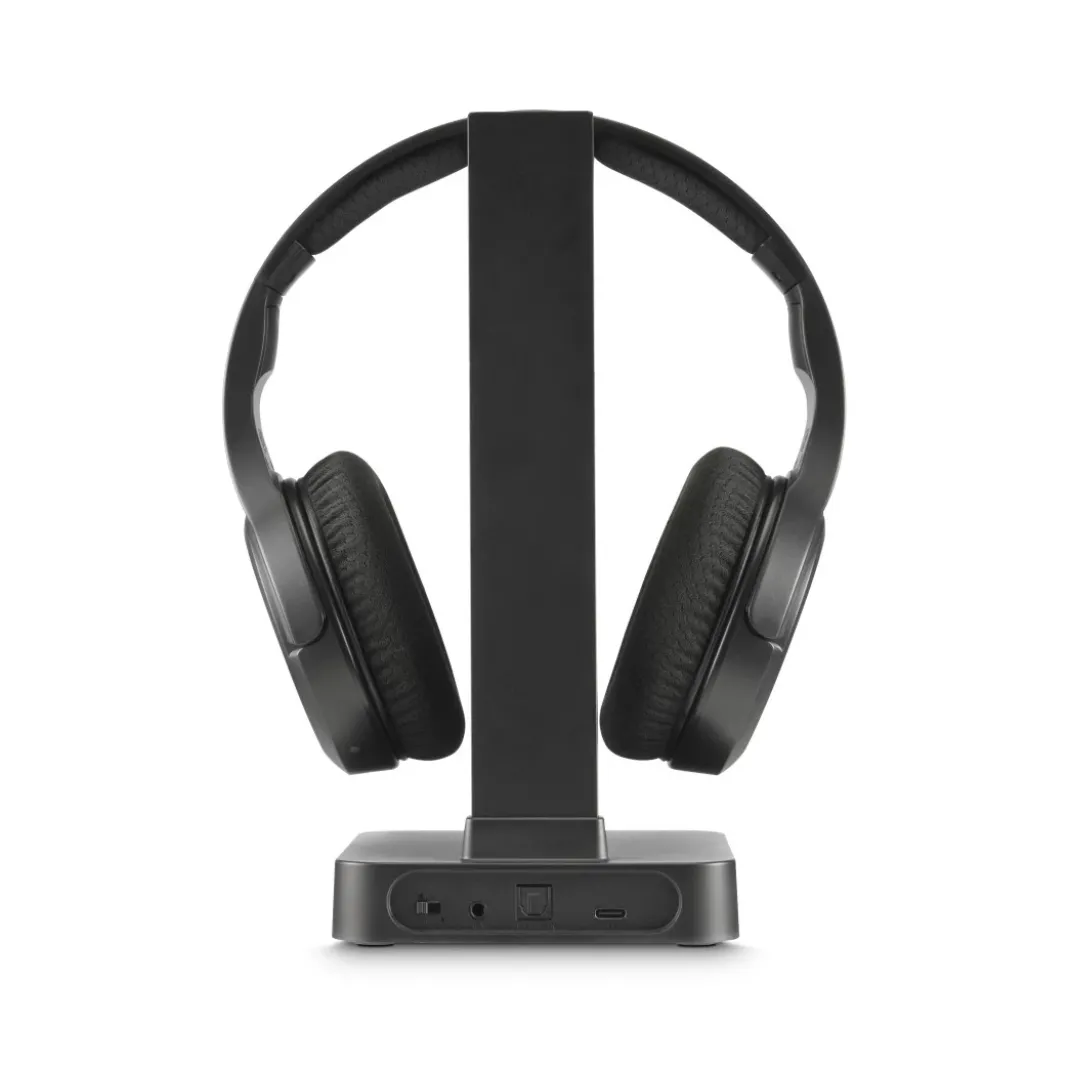 Fernseh-Kopfhörer, Over-Ear, 2,4 GHz-Station + Bluetooth®, Lautstärkeregler