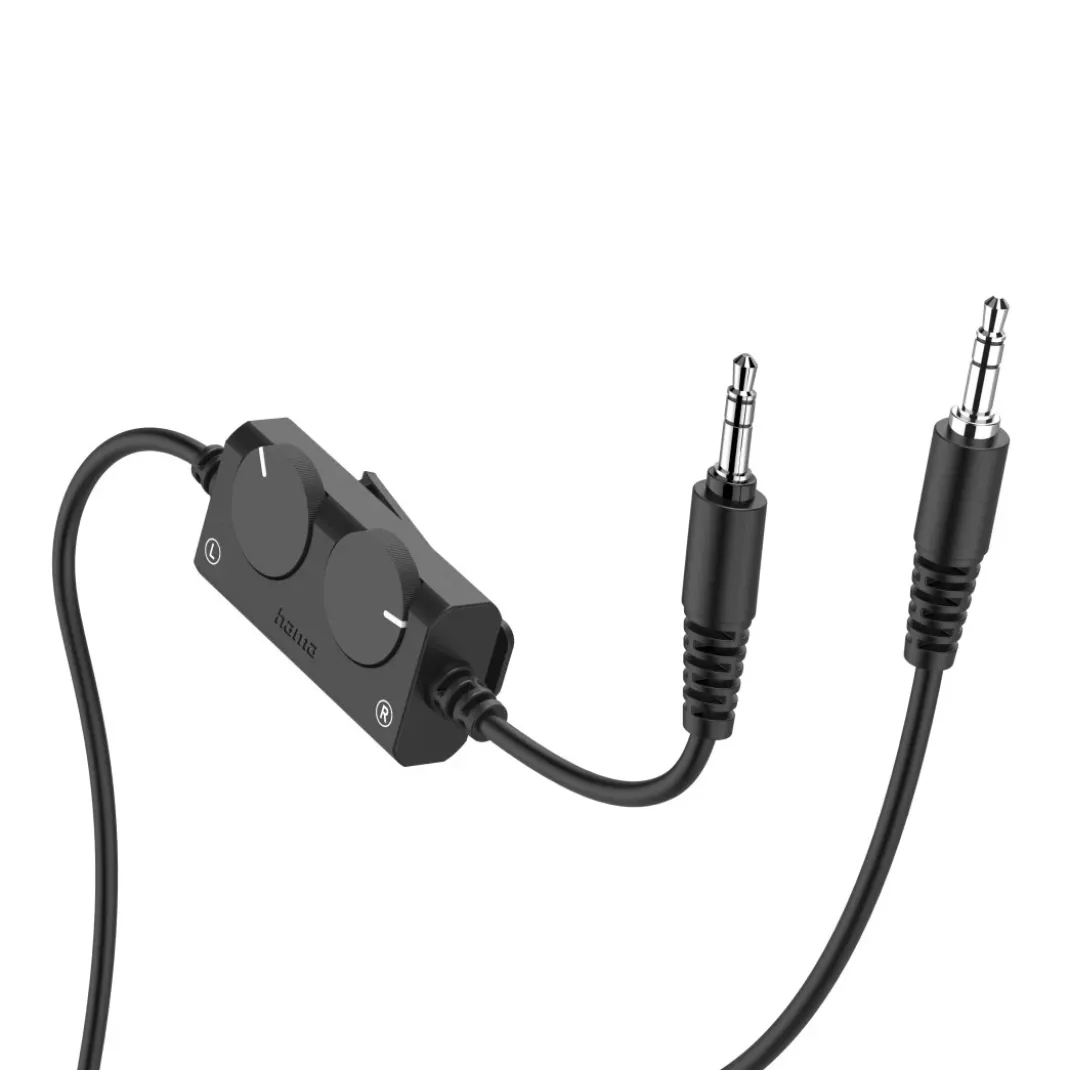 Fernseh-Kopfhörer, Over-Ear, langes Kabel (6m), getr. Lautstärkeregelung, S