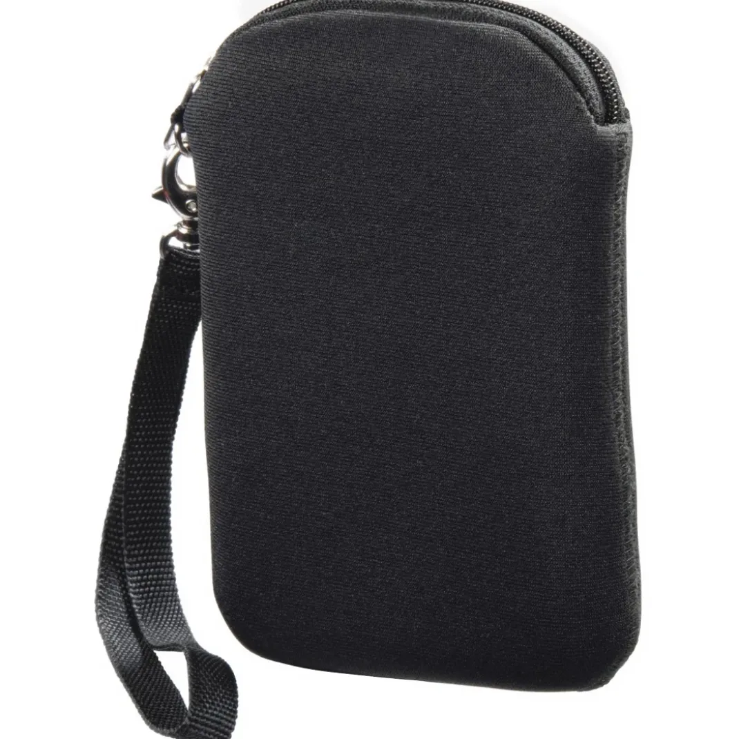 Festplattentasche, 2,5", Neopren, Schwarz
